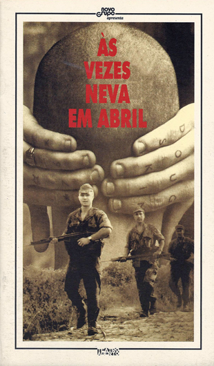 as vezes neva em abril 1